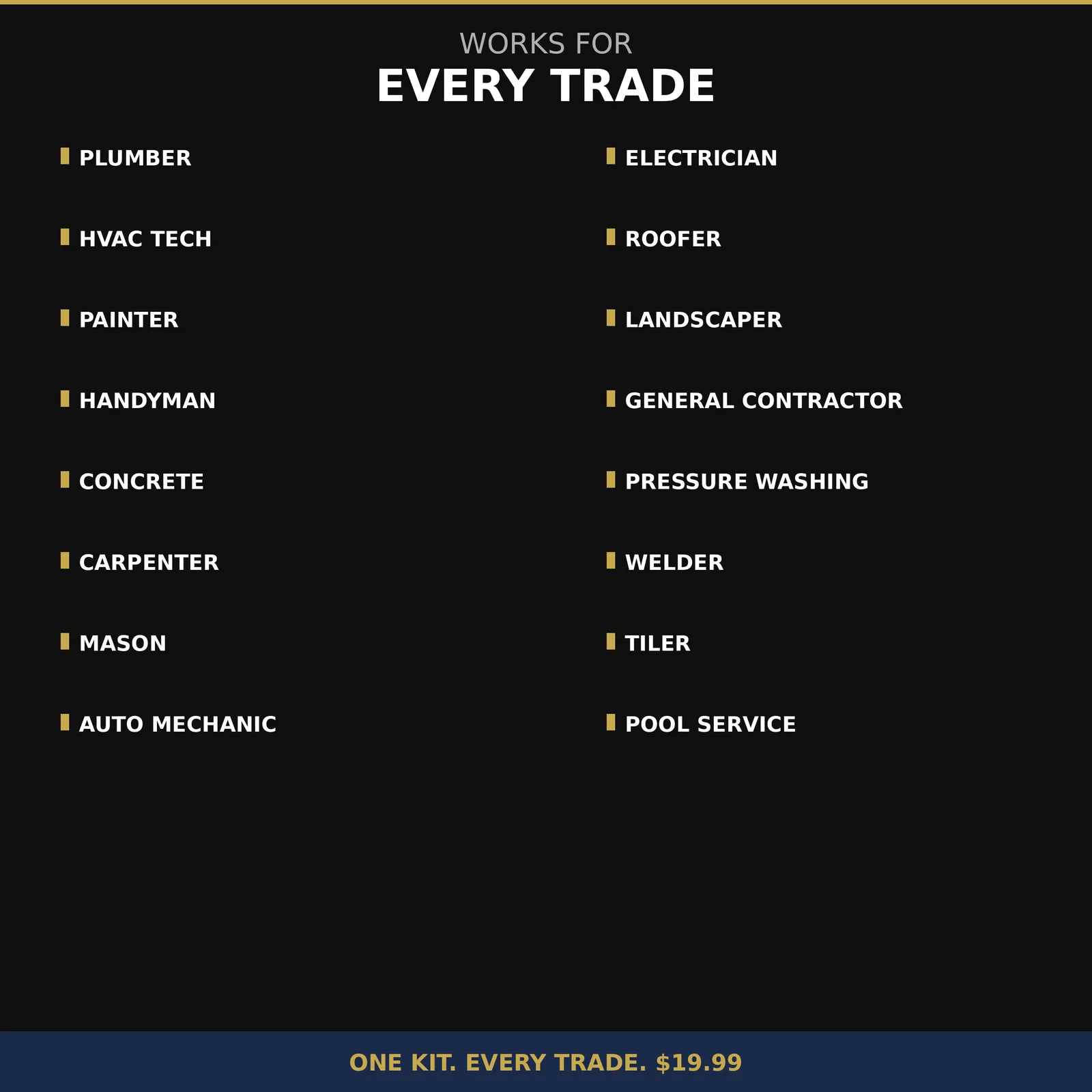 Built for trades preview